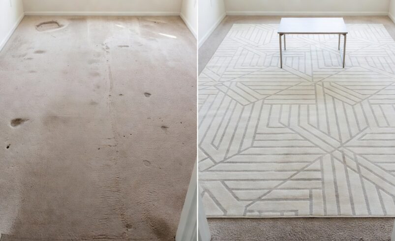 How to Cover Ugly Rental Floors 5 Damage-Free Methods That Actually Work