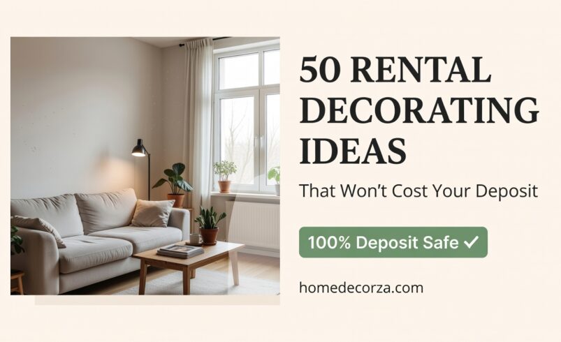 The Complete Renter’s Decorating Guide: 50 Ideas That Won’t Cost Your Deposit